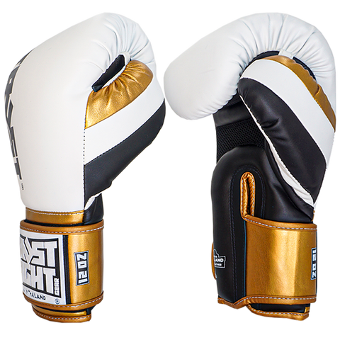 Boxing Gloves Trust Squire Semi Leather White