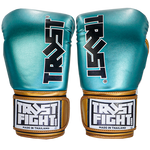 Boxing Gloves Trust Squire Semi Leather Viridian