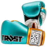 Boxing Gloves Trust Squire Semi Leather Viridian