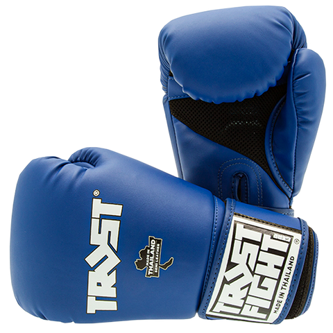 Boxing Gloves Trust Icon Semi Leather Blue