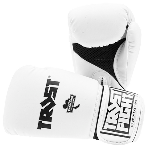 Boxing Gloves Trust Icon Semi Leather White